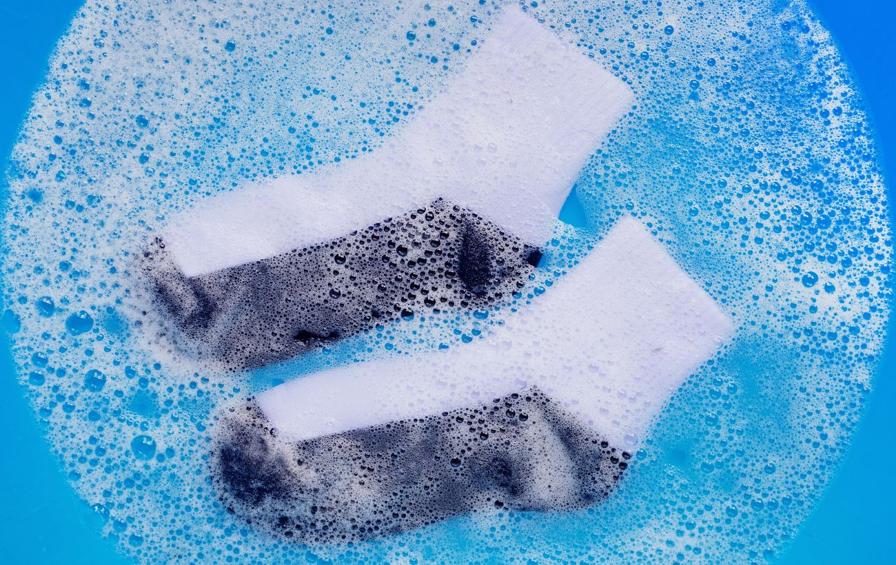 I professionisti usano anche il bicarbonato oltre al sapone.